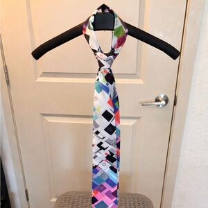 Chase - Lands' End Multicolor Geometric Scarf